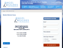 Tablet Screenshot of angel-hughes.com